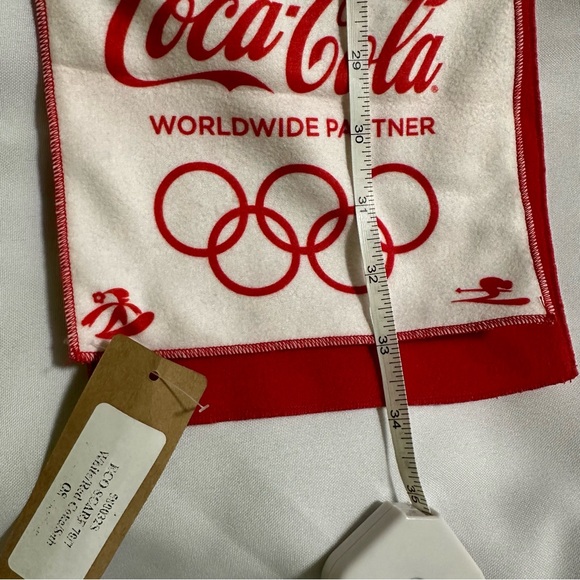 Coca-Cola Red and White Olympics 2014 Scarf unisex - Picture 7 of 13